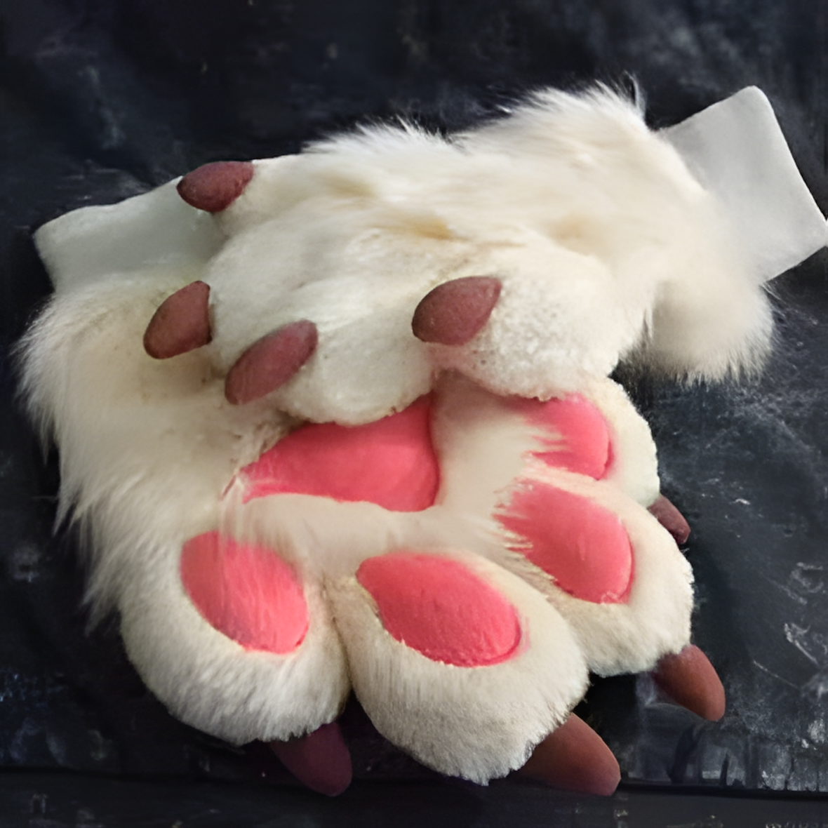Fur coat paws to order